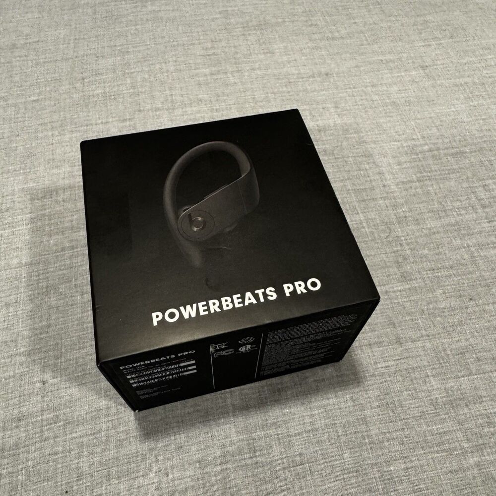 Beats by Dre Powerbeats Pro Black Wireless Earbuds (Box included)
